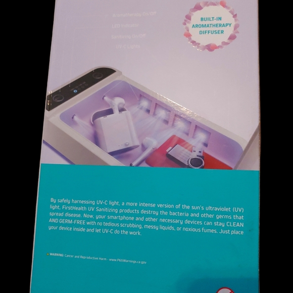 UV-C smartphone & accessories sanitizer kills germs - Picture 3 of 5